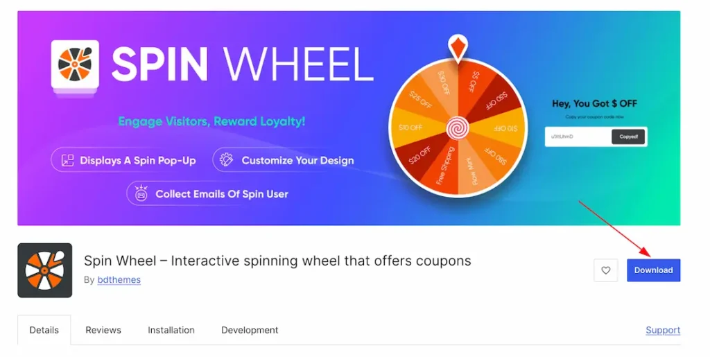 How to Setup and Download the Spin Wheel Plugin 