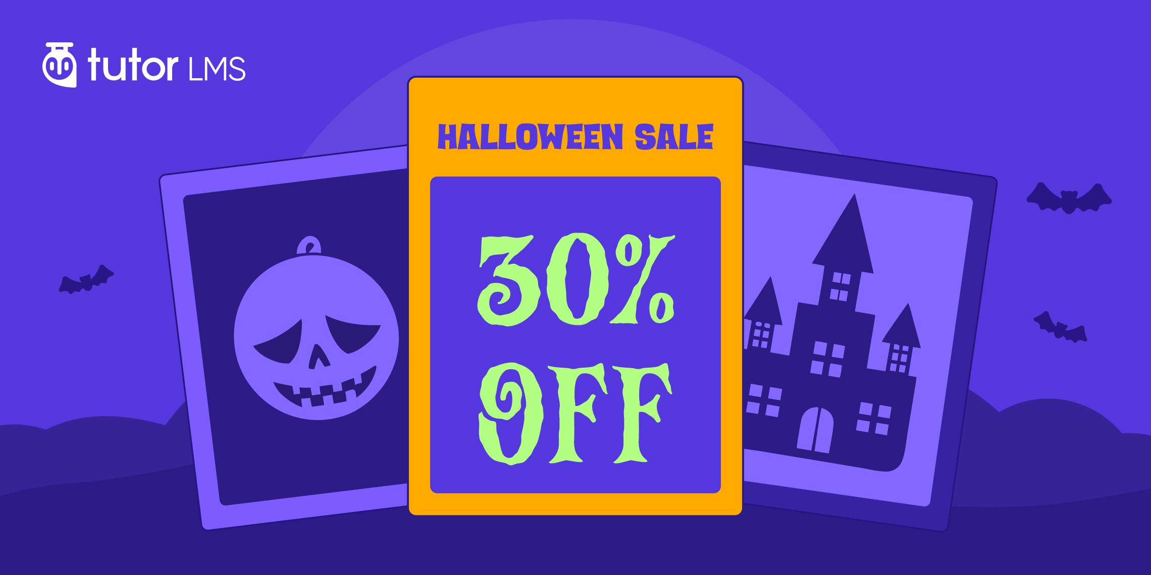 halloween sale 3025 tutor lms - BdThemes