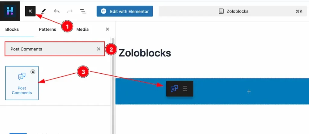 Inserting The Block into the Editor