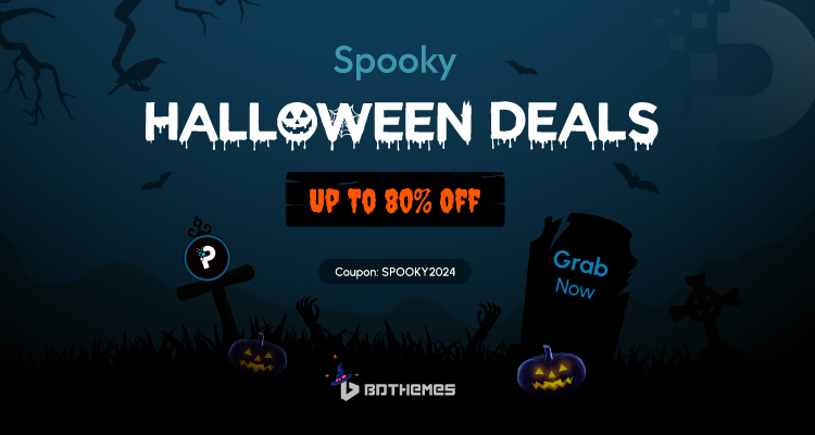 pixel gallery halloween deals - BdThemes