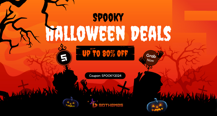 primeslider halloween deals - BdThemes