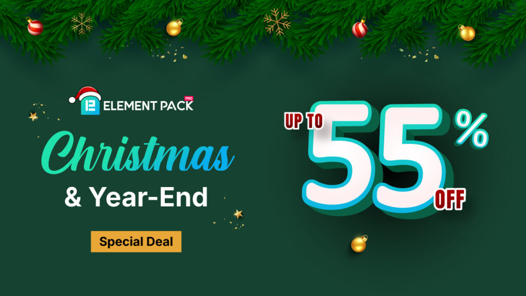 element pack christmas and year end special deal - BdThemes