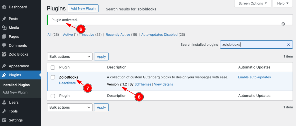 install zoloblocks lite 3 - BdThemes