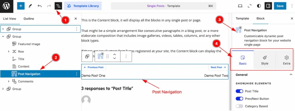 list view and controls 3 - BdThemes