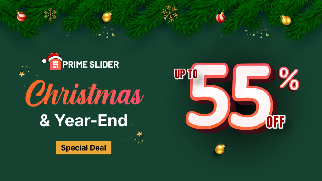 prime slider christmas and year end special deal - BdThemes