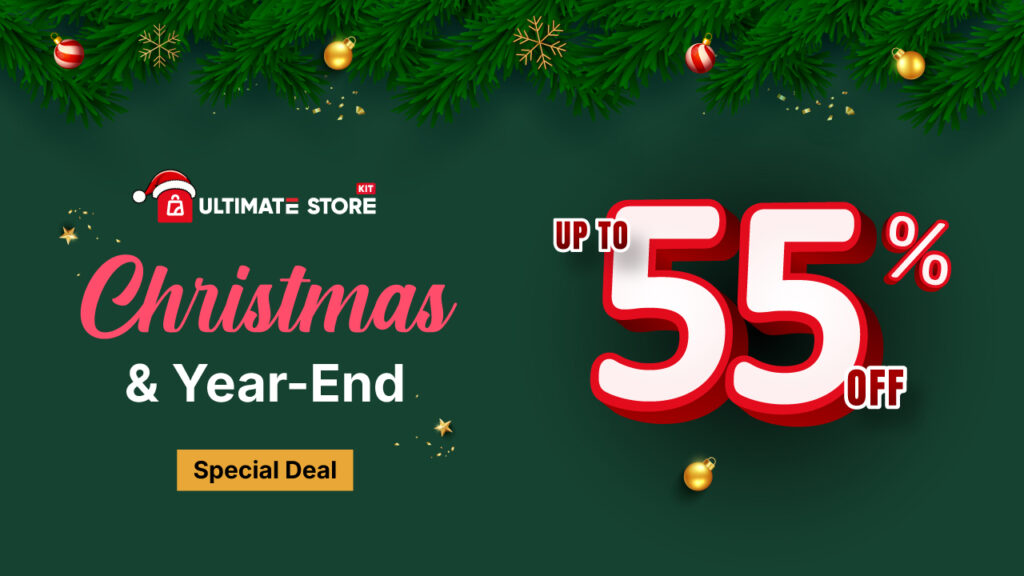 ultimate store kit christmas and year end special deal - BdThemes