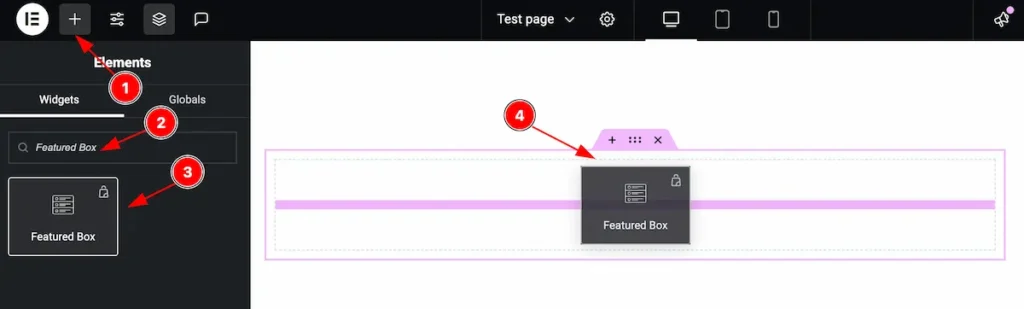 Insert featured box - BdThemes