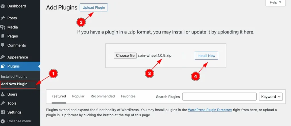 install lite spin wheel - BdThemes