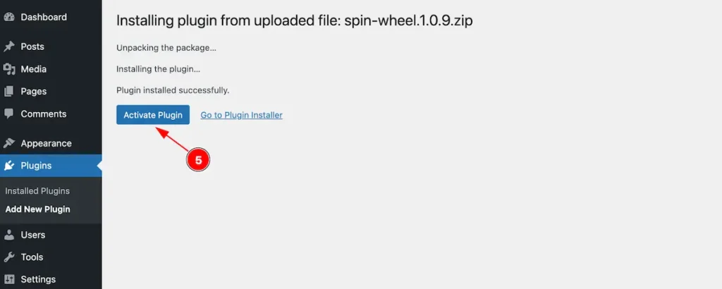 install lite spin wheel 2 - BdThemes