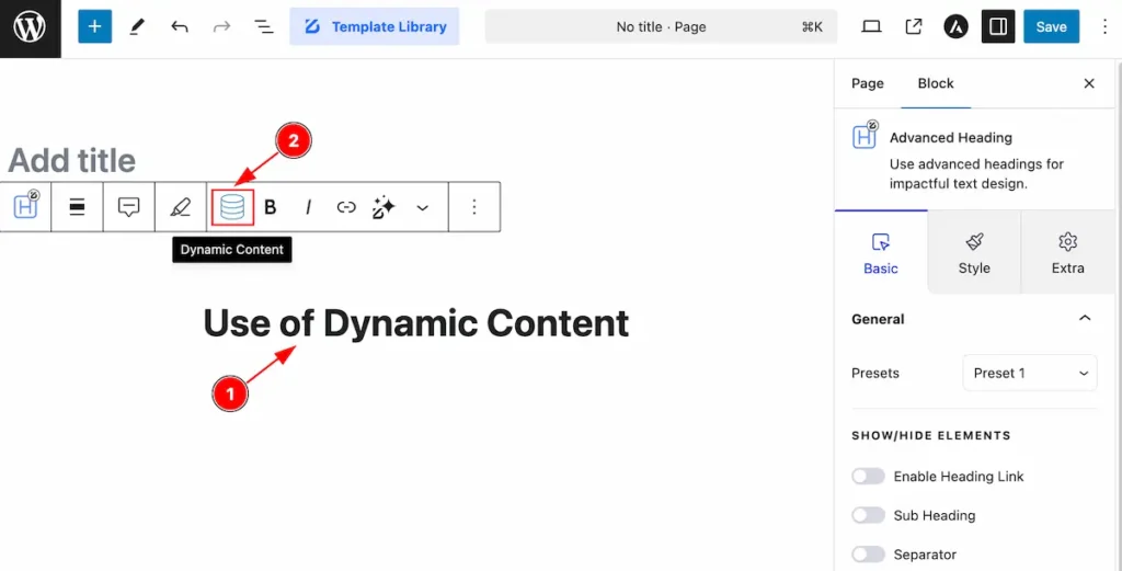 Find the Dynamic Content - BdThemes