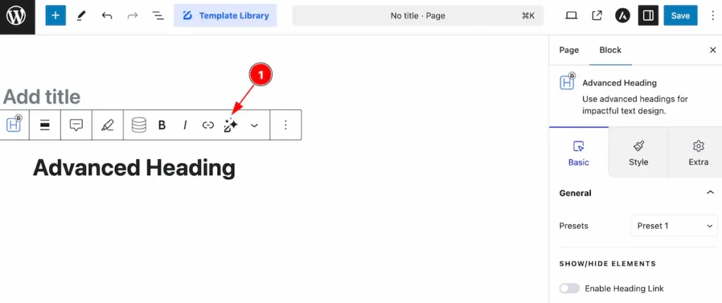 advanced heading and select ai - BdThemes