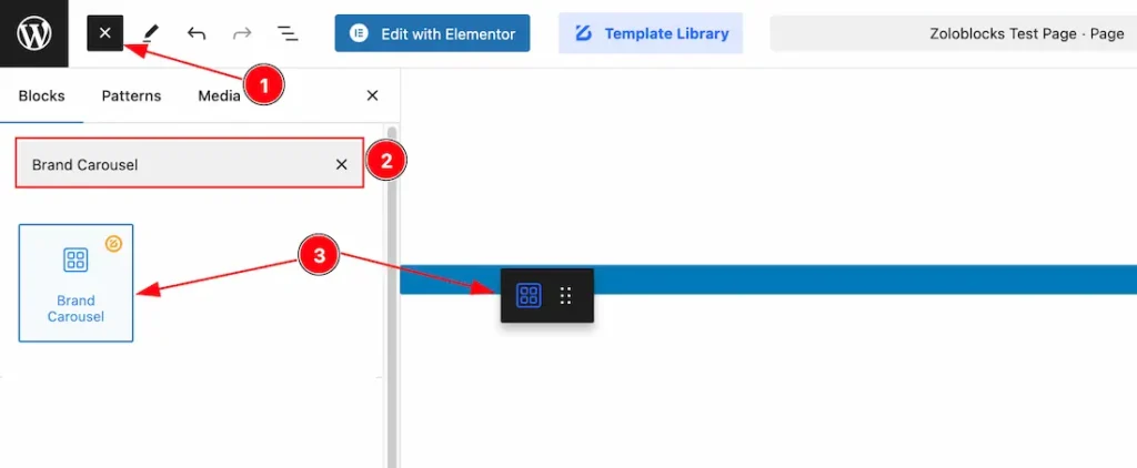 Inserting The Block into the Editor