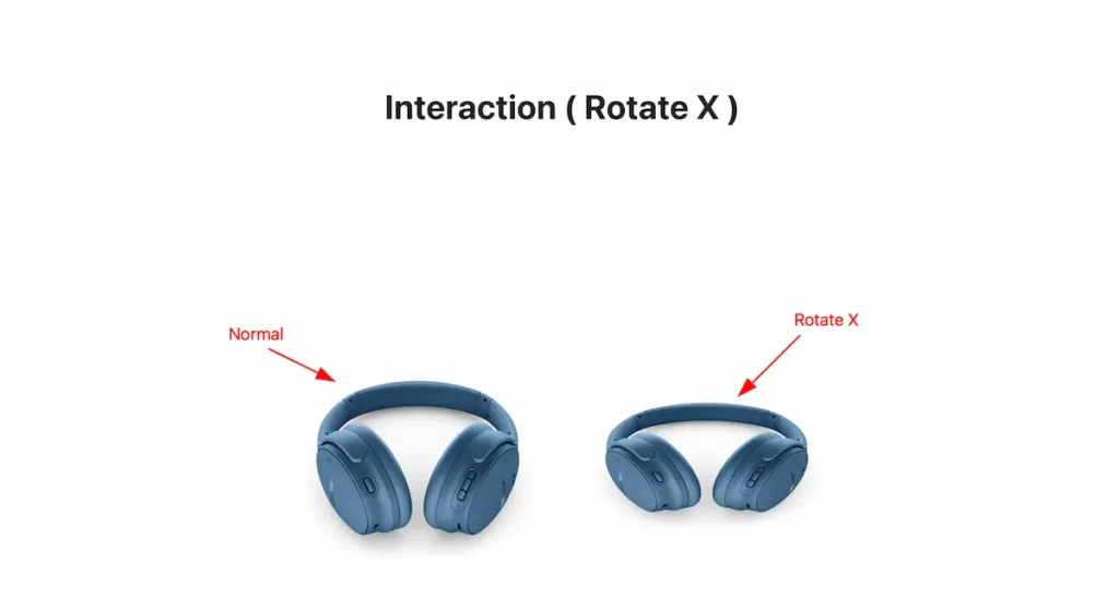 rotate x examples - BdThemes