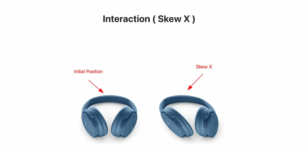 skew x examples - BdThemes