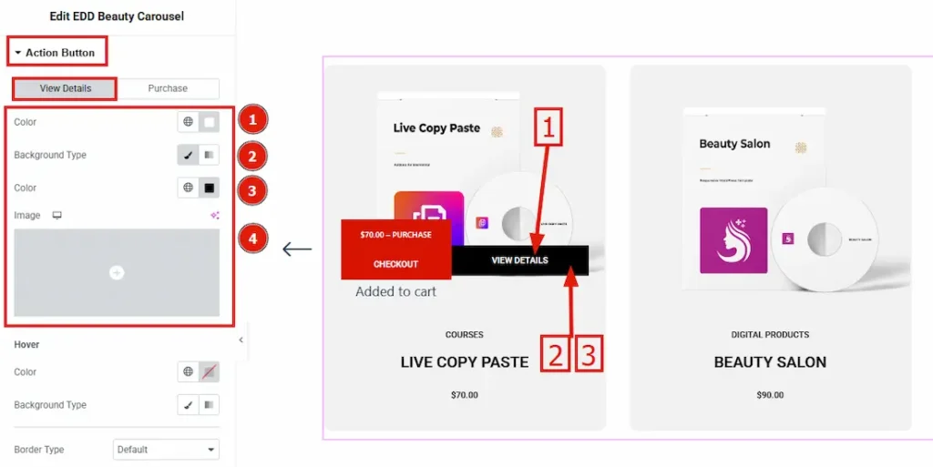 Action Button View Details 01 - BdThemes