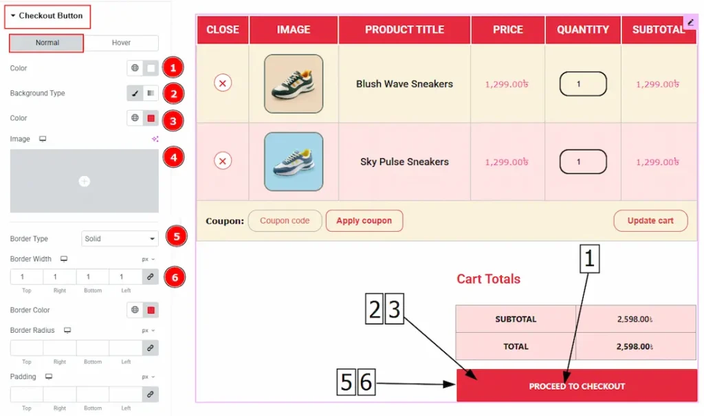 Checkout Button Normal 01 - BdThemes