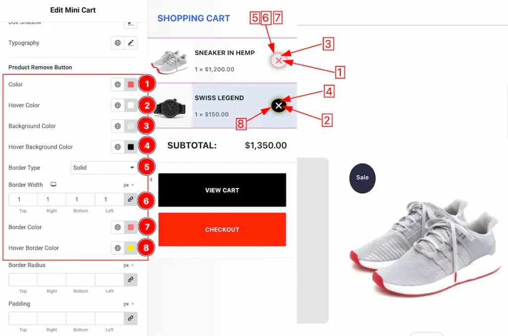 Product Remove Button1 - BdThemes