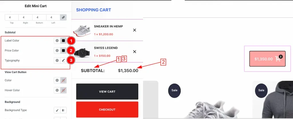 Sub Total - BdThemes