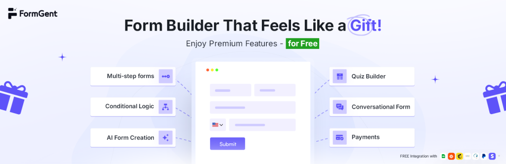 FormGent is a powerful Gutenberg block builder 