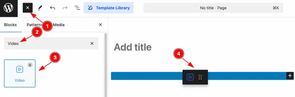 How To Use The Video Block By Zoloblocks 2 Adding a block to the editor