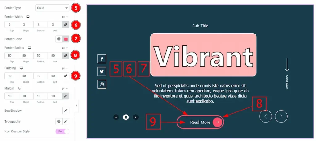 How To Use General Slider Default Skin By Prime Slider 22 Button Normal 02 - BdThemes