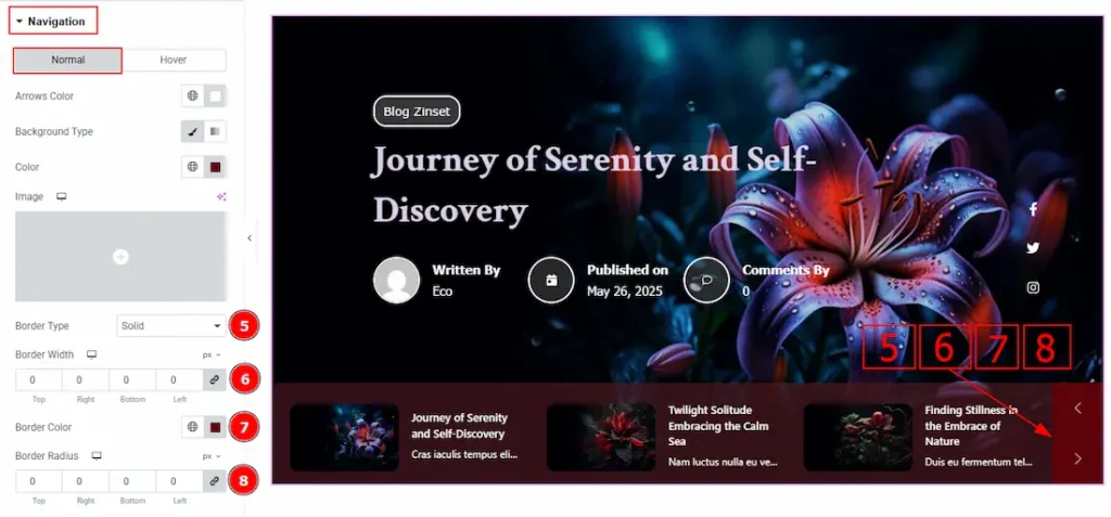 How To Use The Blog Slider Zinset Skin By Prime Slider 33 Navigation Normal 02 7 - BdThemes