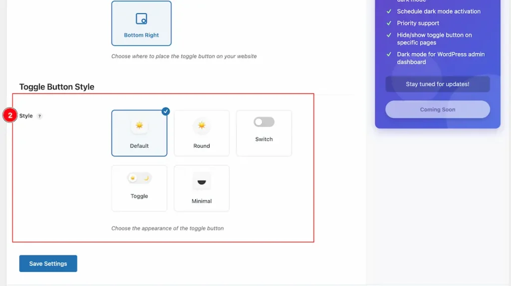 Toggle button2 - BdThemes
