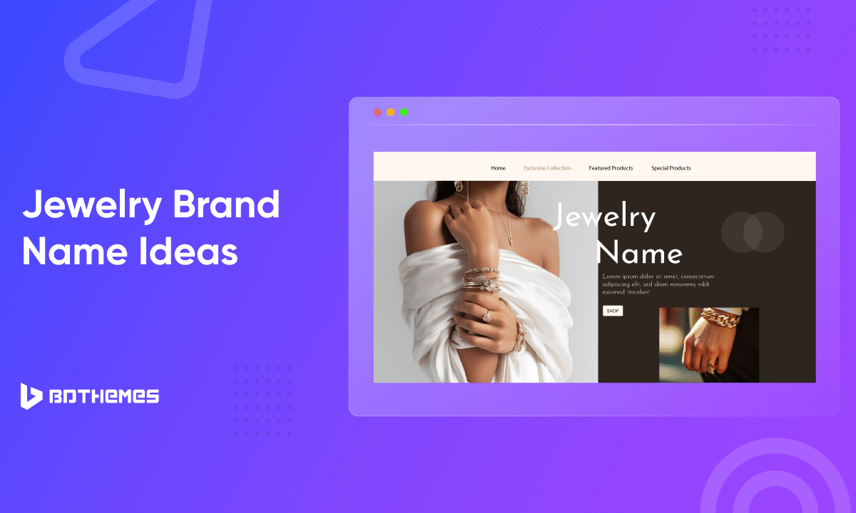 Jewelry Brand Name Ideas