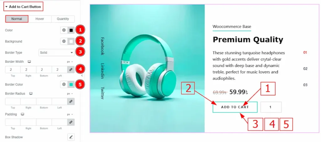 Add to Cart Button Section