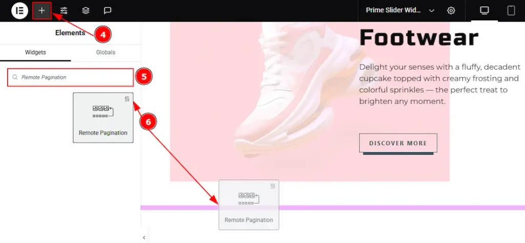 Drag Drop the Remote Pagination - BdThemes