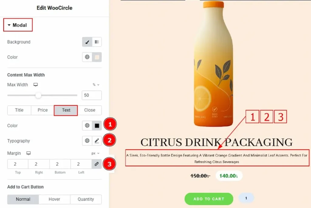 Text Tab