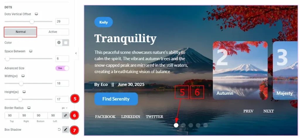 Navigation Dots Normal 02 - BdThemes