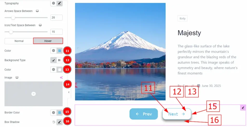 S. Remote Arrows Hover - BdThemes