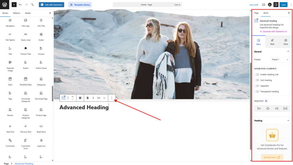 Customize Blog Layout