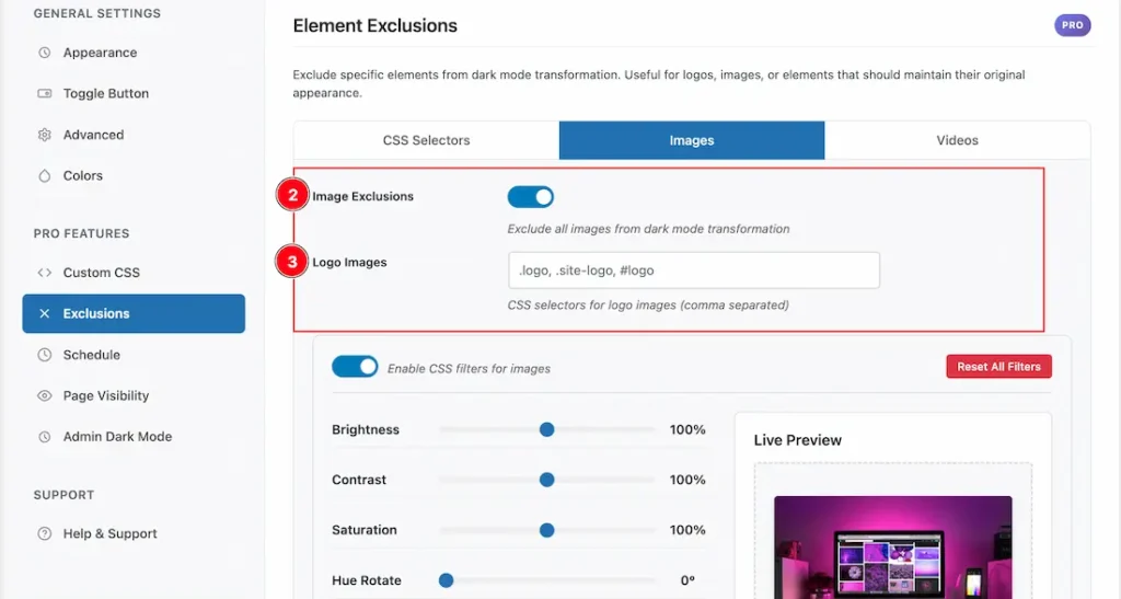 Exclude2 - BdThemes