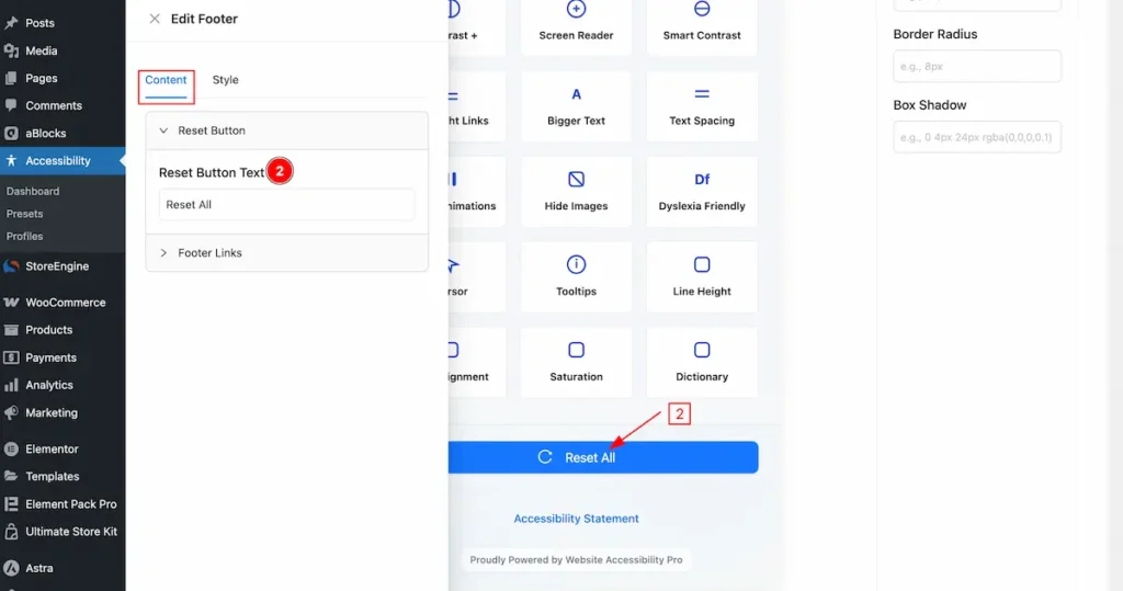 Footer content - BdThemes