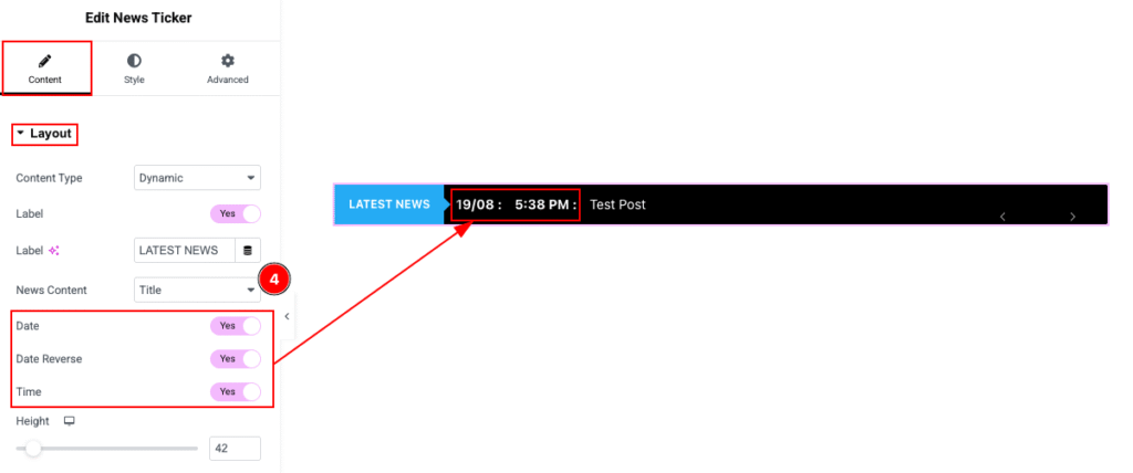 Layout news content Title 2 - BdThemes