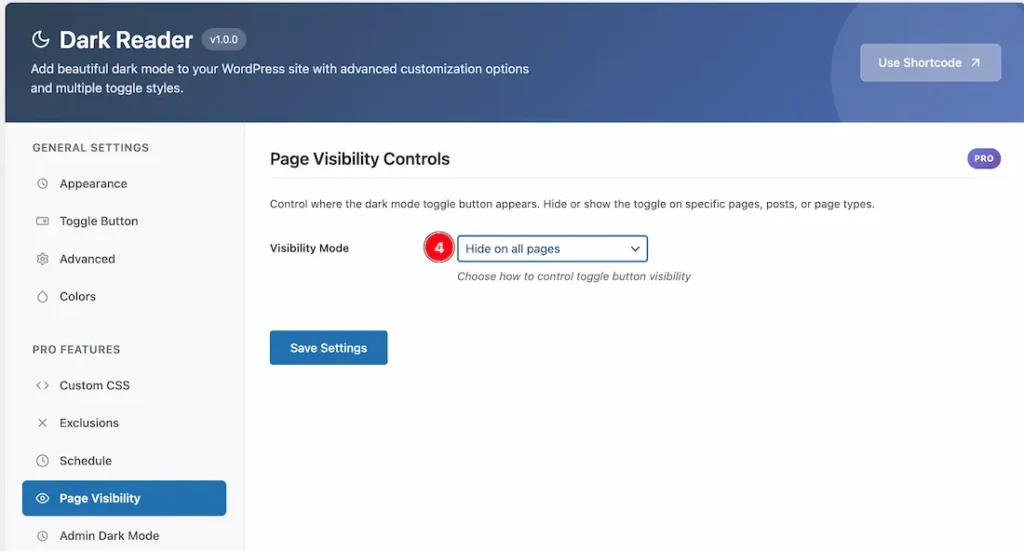 Page visibility 4 - BdThemes