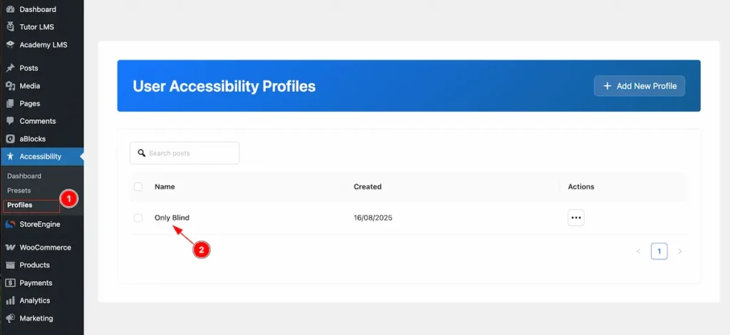 Profile check after complete - BdThemes