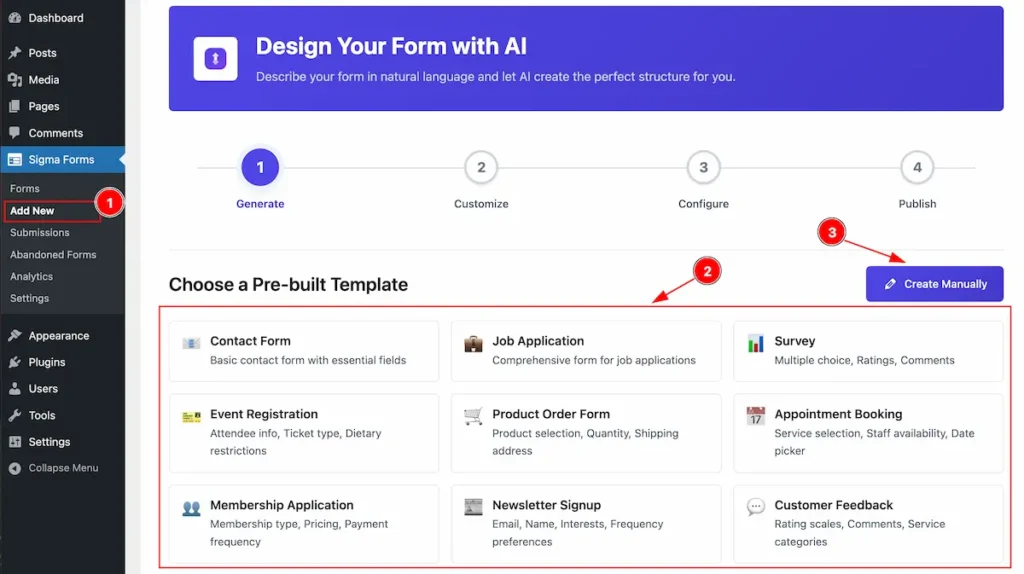 Add New Form - BdThemes