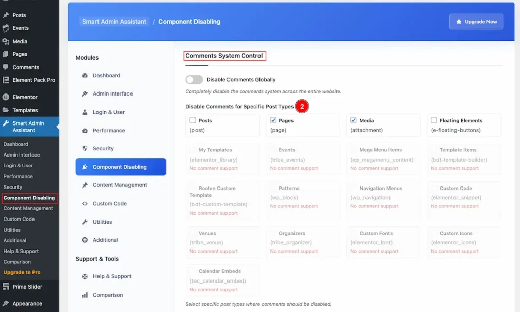 Comments system control 2 1 - BdThemes