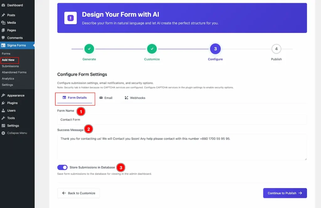 Config Form Detauls - BdThemes