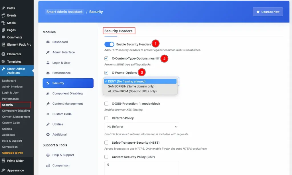 Security Headers - BdThemes