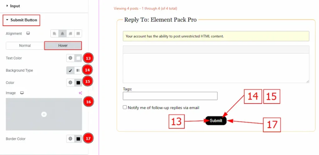 Submit Button Hover 2 - BdThemes