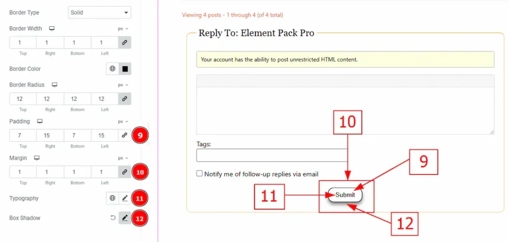 Submit Button Normal 03 - BdThemes