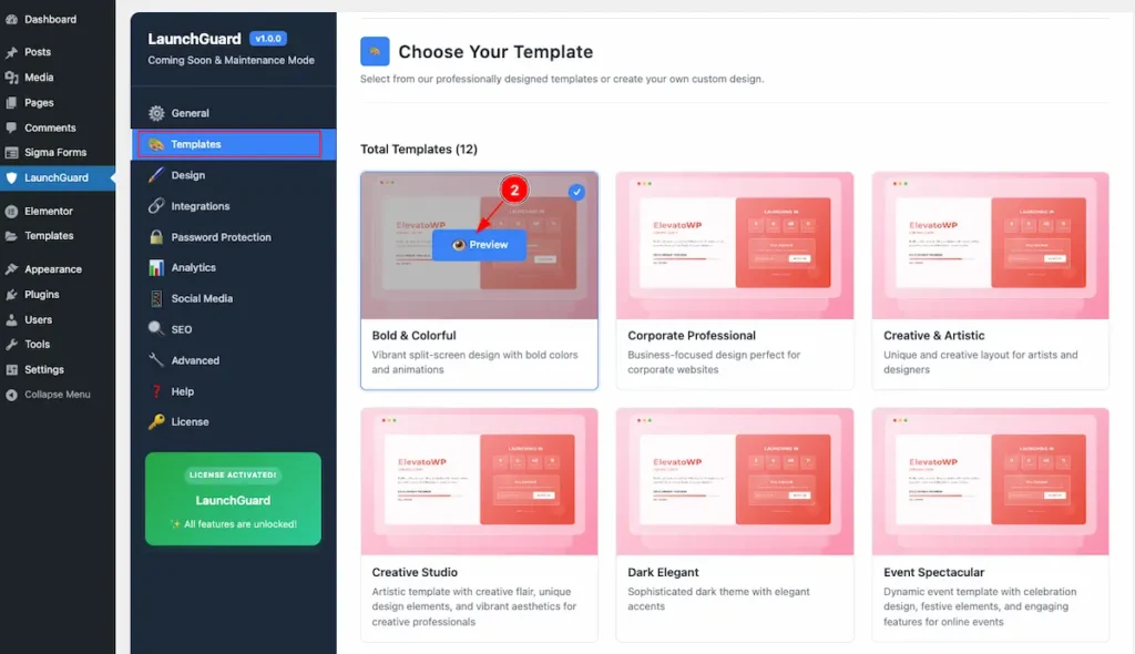 Template Preview - BdThemes