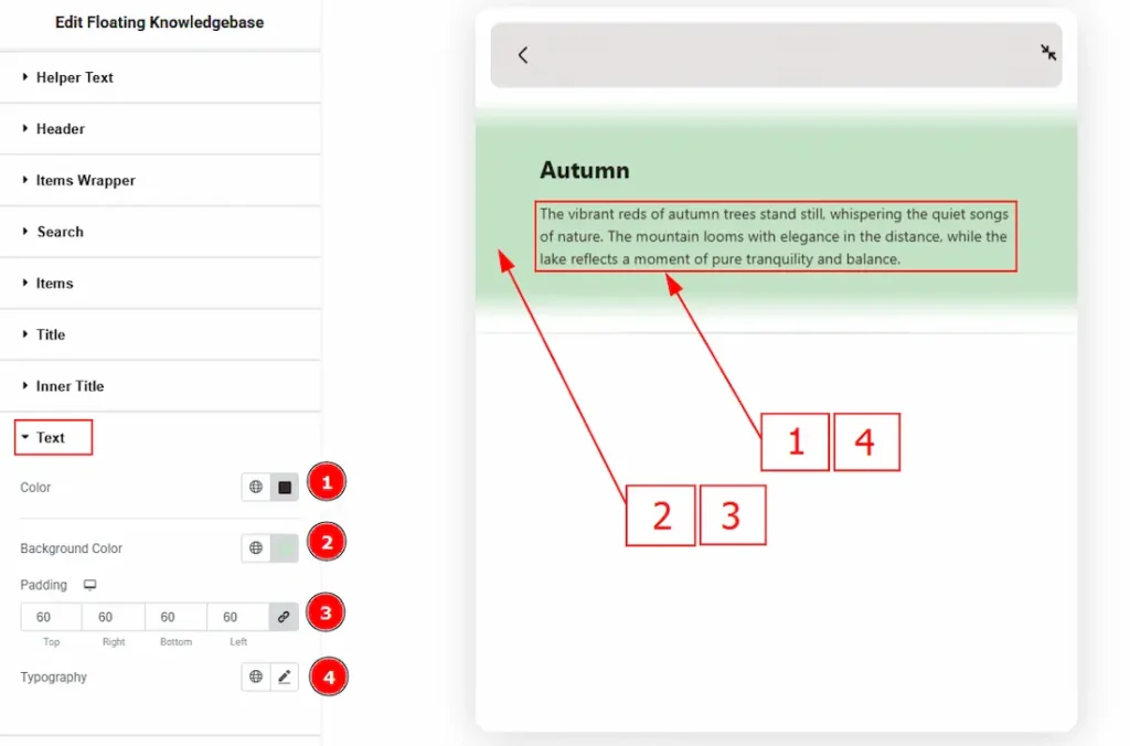 Text Section