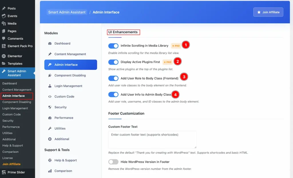 Ui Enhancement - BdThemes