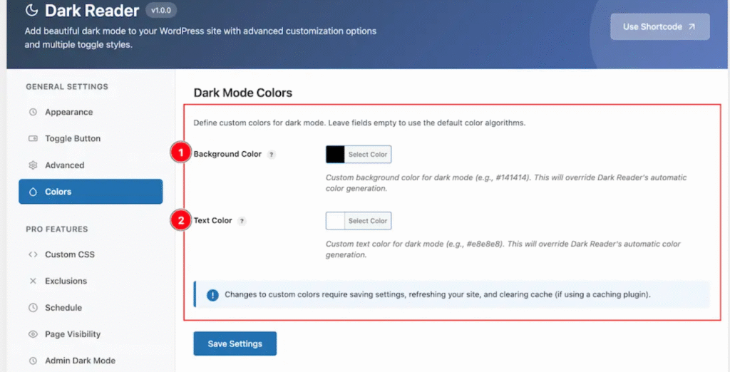 Customize Background and Text Colors for Brand Consistency