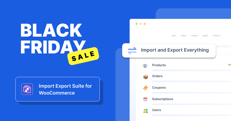 WooCommerce Import Export Suite